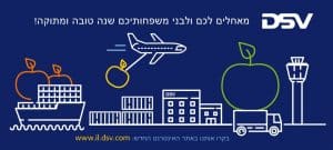 DSV - שעות הפעילות בתקופת חגי תשרי 2021